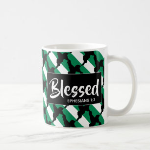 NIGERIA Blsed Ephesian Christian Scripture Kaffemugg