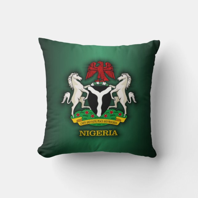 Nigeria COA Kudde (Framsida)
