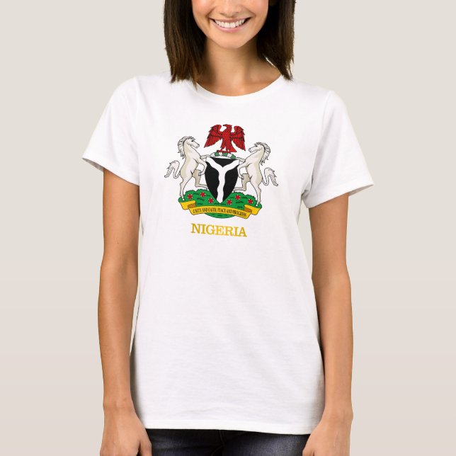 Nigeria COA Tee Shirt (Framsida)
