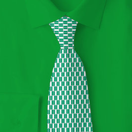 Nigeria Flag Brick Pattern Slips