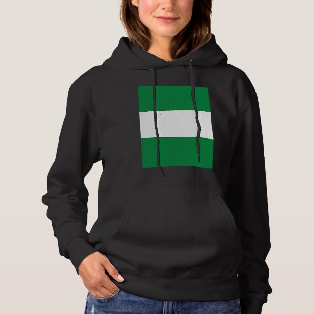 Nigeria Flag Nigerian Pride Travel T Shirt (Framsida)