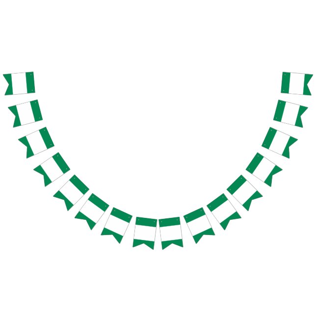 Nigeria flagga (Alla)