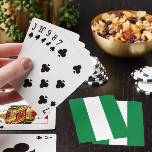 Nigeria flagga casinokort