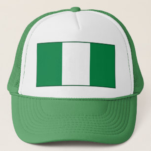 Nigeria Flagga Hat Keps