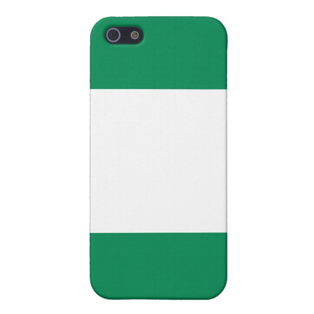 Nigeria flagga iPhone 5 cover (Baksidan)