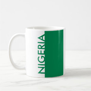 NIGERIA FLAGGA KAFFEMUGG