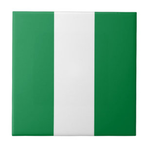 Nigeria flagga kakelplatta