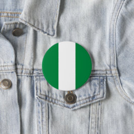 Nigeria flagga knapp