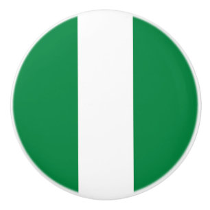 Nigeria flagga knopp