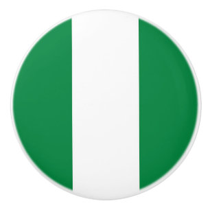 Nigeria flagga knopp