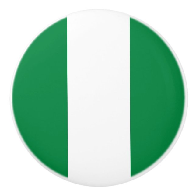 Nigeria flagga knopp (Framsidan)
