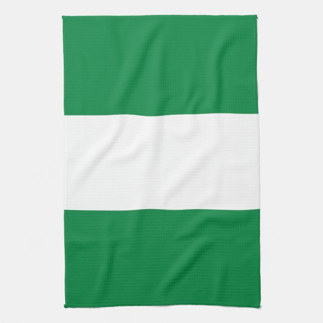 Nigeria flagga kökshandduk (Vertikal)