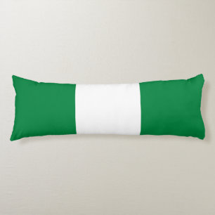 Nigeria flagga kroppskudde