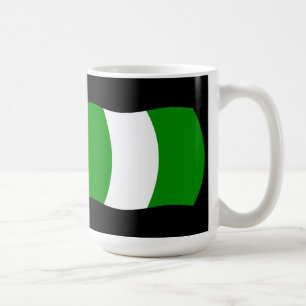 Nigeria Flagga Mugg