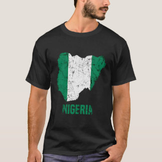 Nigeria Flagga Nigerias Flagga Nigeria Shirt for W T Shirt