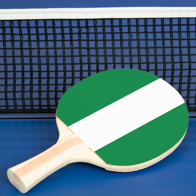 Nigeria flagga pingisracket (Insitu)