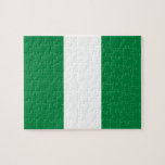 Nigeria flagga pussel<br><div class="desc">En idealisk gåva till alla dem som är patriotiska i land!</div>