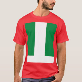 Nigeria Flagga T Shirt