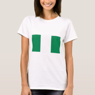 Nigeria Flagga T Shirt