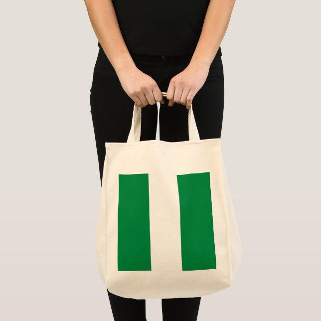 Nigeria flagga tygkasse (Framsida (produkt))