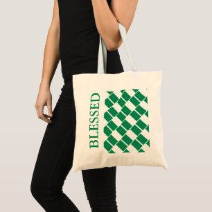 NIGERIA-FLAGGA välsignad Tygkasse