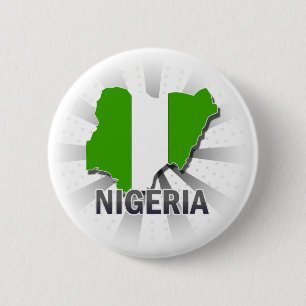 Nigeria flaggakarta 2,0 knapp