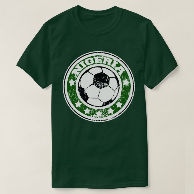 Nigeria fotboll t shirt (Design framsida)