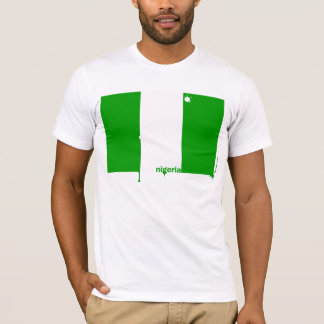 Nigeria Grunget-skjorta T-shirt