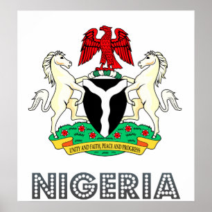 Nigeria Jackar om Arm Poster