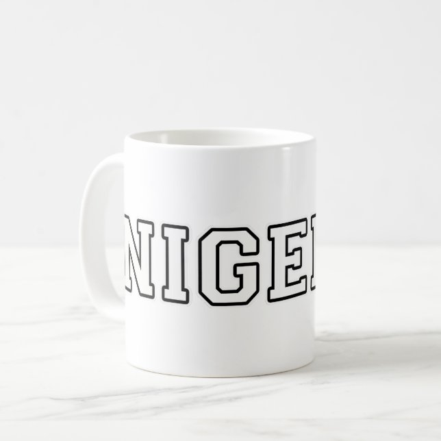 Nigeria Kaffemugg (Framsida vänster)