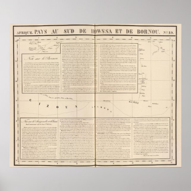 Nigeria, Kamerun Poster (Framsidan)