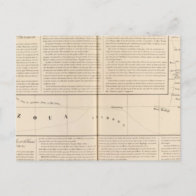 Nigeria, Kamerun Vykort (Framsida)