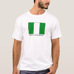 Nigeria Lagos LDS beskickningT-tröja Tee Shirt