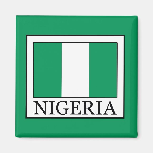 Nigeria Magnet (Framsidan)