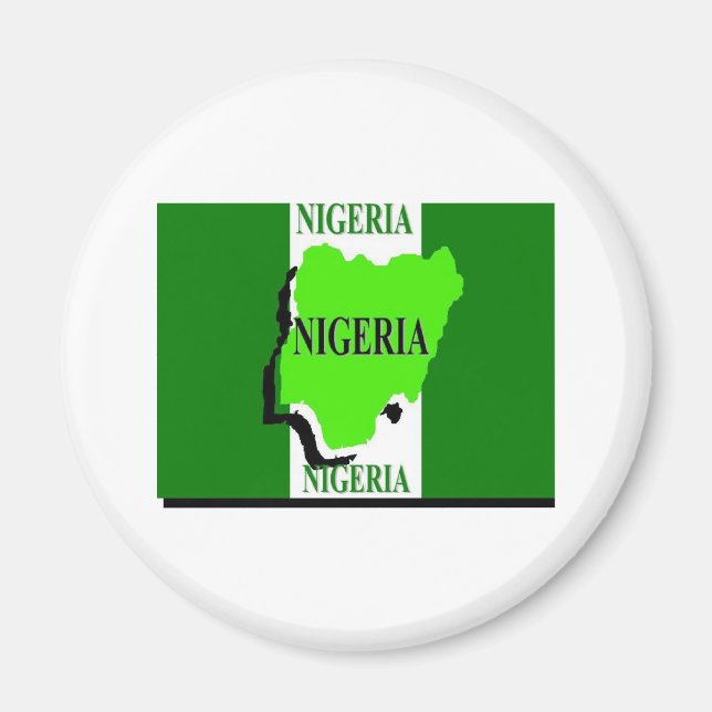 Nigeria Magnet (Framsidan)