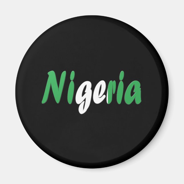Nigeria Magnet (Framsidan)