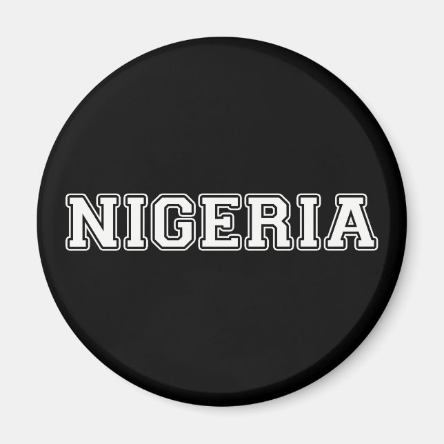 Nigeria Magnet (Framsidan)