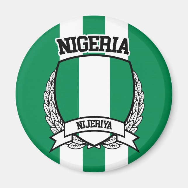 Nigeria Magnet (Framsidan)