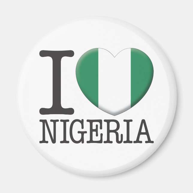 Nigeria Magnet (Framsidan)