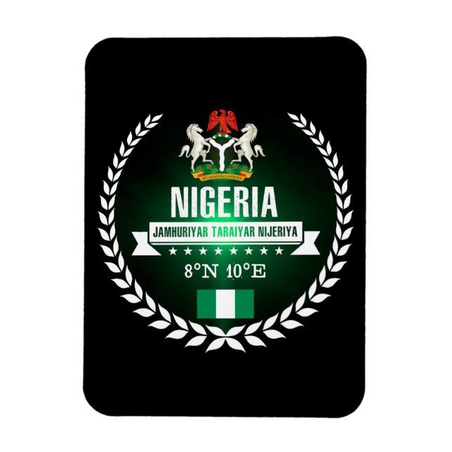 Nigeria Magnet (Vertikal)