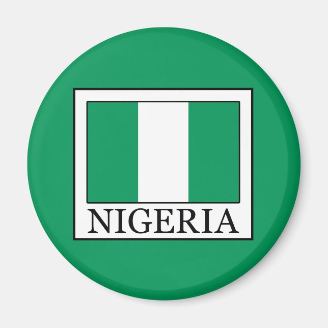 Nigeria Magnet (Framsidan)