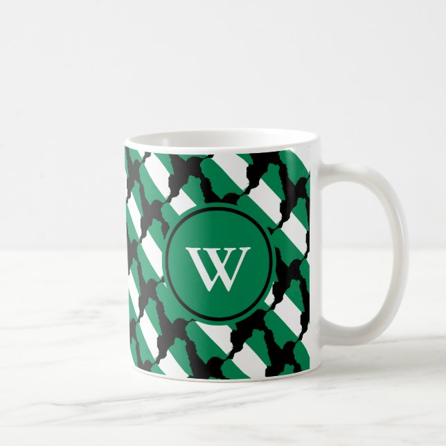 NIGERIA NAIJA Blsed Nation Monogram Christian Kaffemugg (Höger)