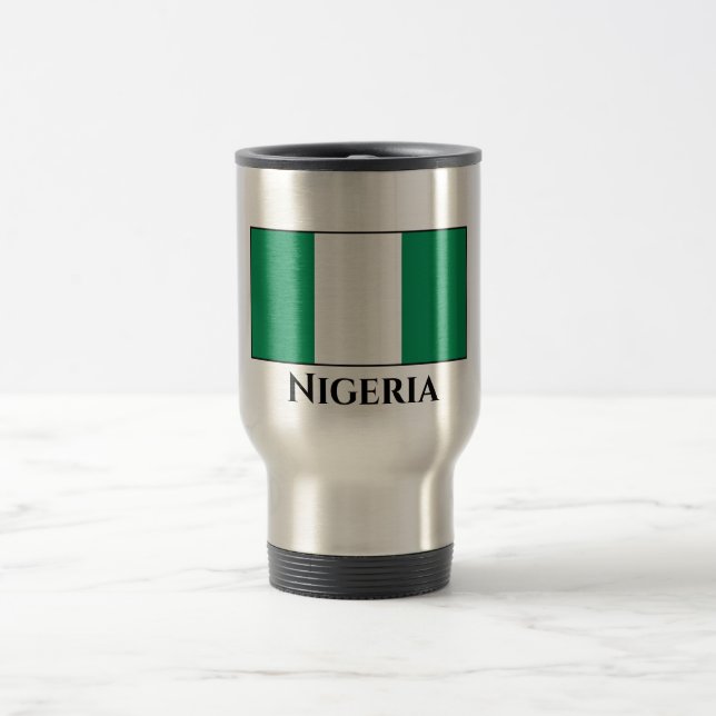 Nigeria (Nigeria) Flagga Resemugg (Center)