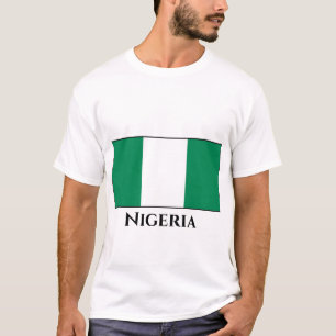 Nigeria (Nigeria) Flagga T Shirt
