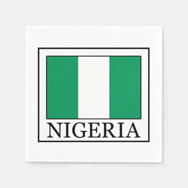 Nigeria Pappersservett (Framsidan)