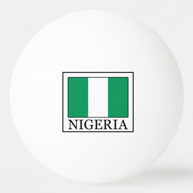 Nigeria Pingisboll (Framsidan)