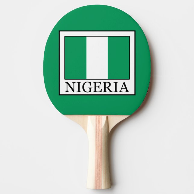 Nigeria Pingisracket (Framsidan)