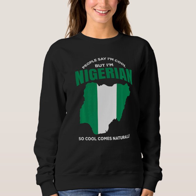 Nigeria Pride Nigerian African American Nigerian R T Shirt (Framsida)