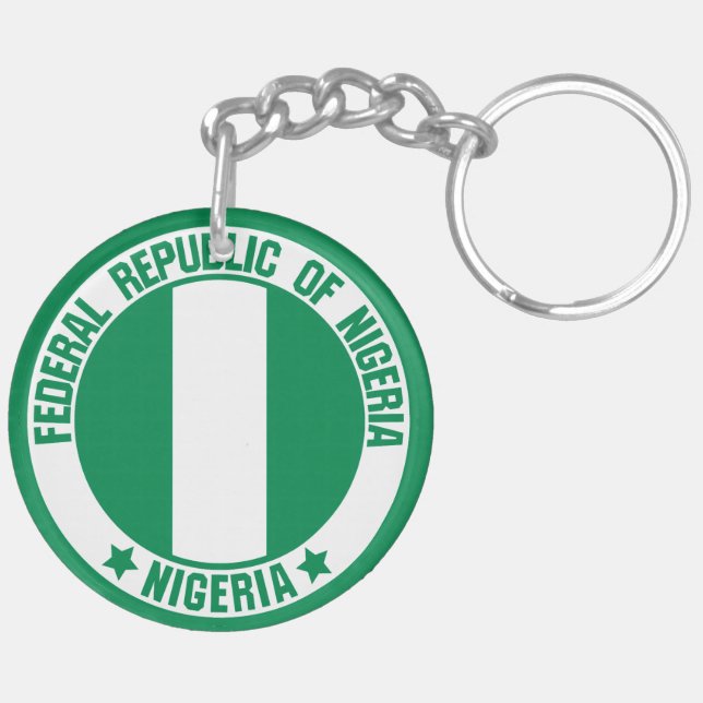 Nigeria Round Emblem (Höger Baksida)