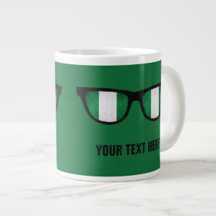 Nigeria Shades anpassningsbar mugg Jumbo Mugg